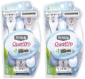 Schick Quattro Quattro For Women Sensitive Skin Disposable Razor - 3 Ct - 2 Pk