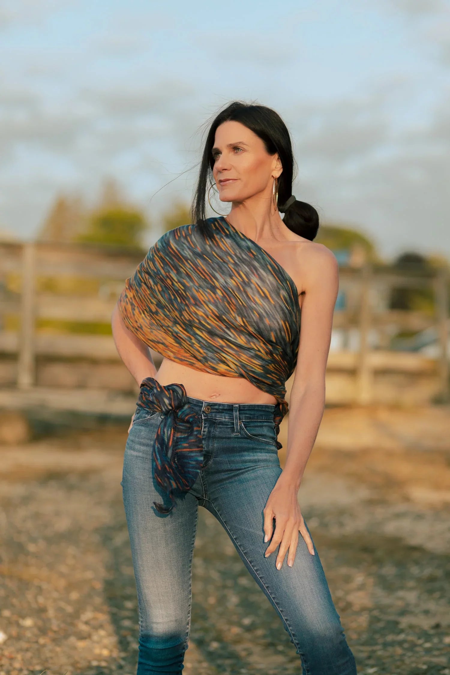 Glow - 100% Cashmere Scarf by James Paul Cheung for Adult Women