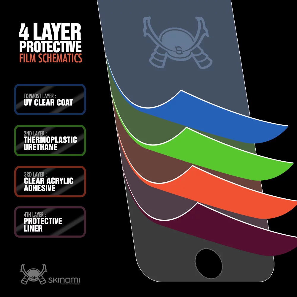 Skinomi Brushed Steel Skin & Screen Protector for Sony Xperia Z3 Tablet Compact