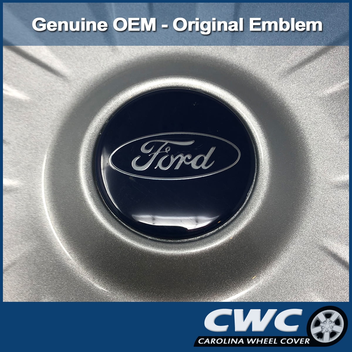 OEM Genuine Wheel Protection Fits 2019-2022 Ford Transit Connect - Professionally Refinished Like New - 16in Replacement Single Hubcap