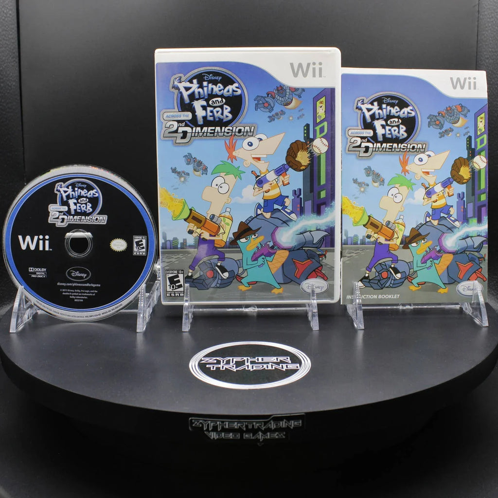 Phineas and Ferb: Across the 2nd Dimension | Nintendo Wii