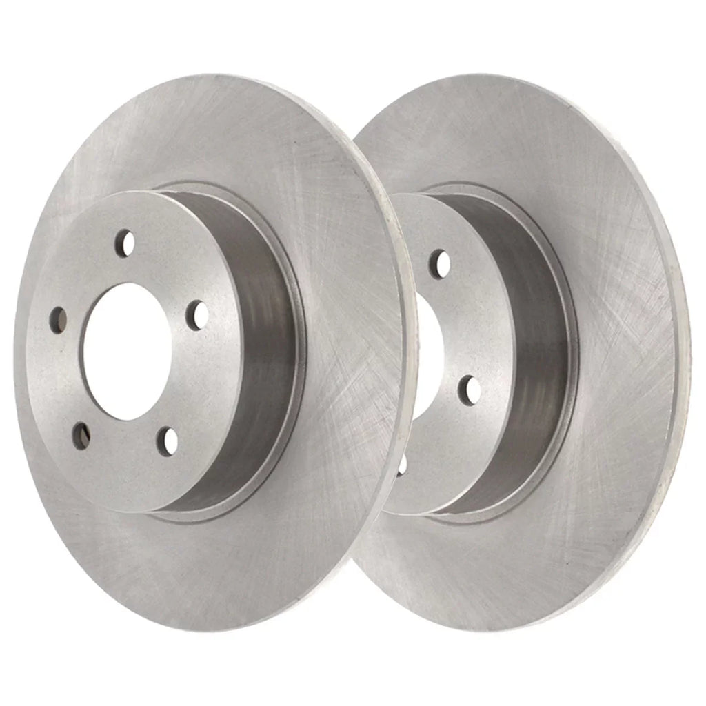 AutoShack Rear Driver and Passenger Side Brake Rotors and Ceramic Pads Kit Replacement for 2012-2016 Dodge Grand Caravan 2013 Journey 2012-2016 Chrysler Town & Country 2015 Ram C/V 2013-2014 VW Routan