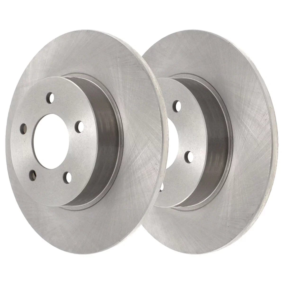 AutoShack Rear Driver and Passenger Side Brake Rotors and Ceramic Pads Kit Replacement for 2012-2016 Dodge Grand Caravan 2013 Journey 2012-2016 Chrysler Town & Country 2015 Ram C/V 2013-2014 VW Routan