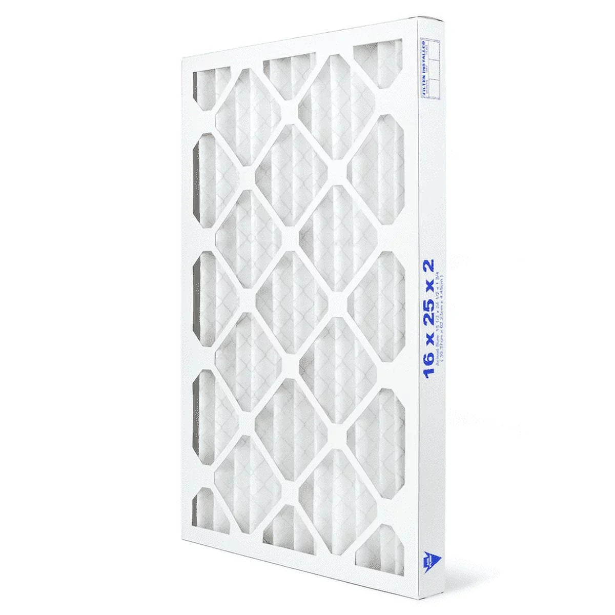 AIRx Filters 16x25x2 Air Filter MERV 8 Pleated HVAC AC Furnace Air Filter, Dust 6-Pack, Made in the USA