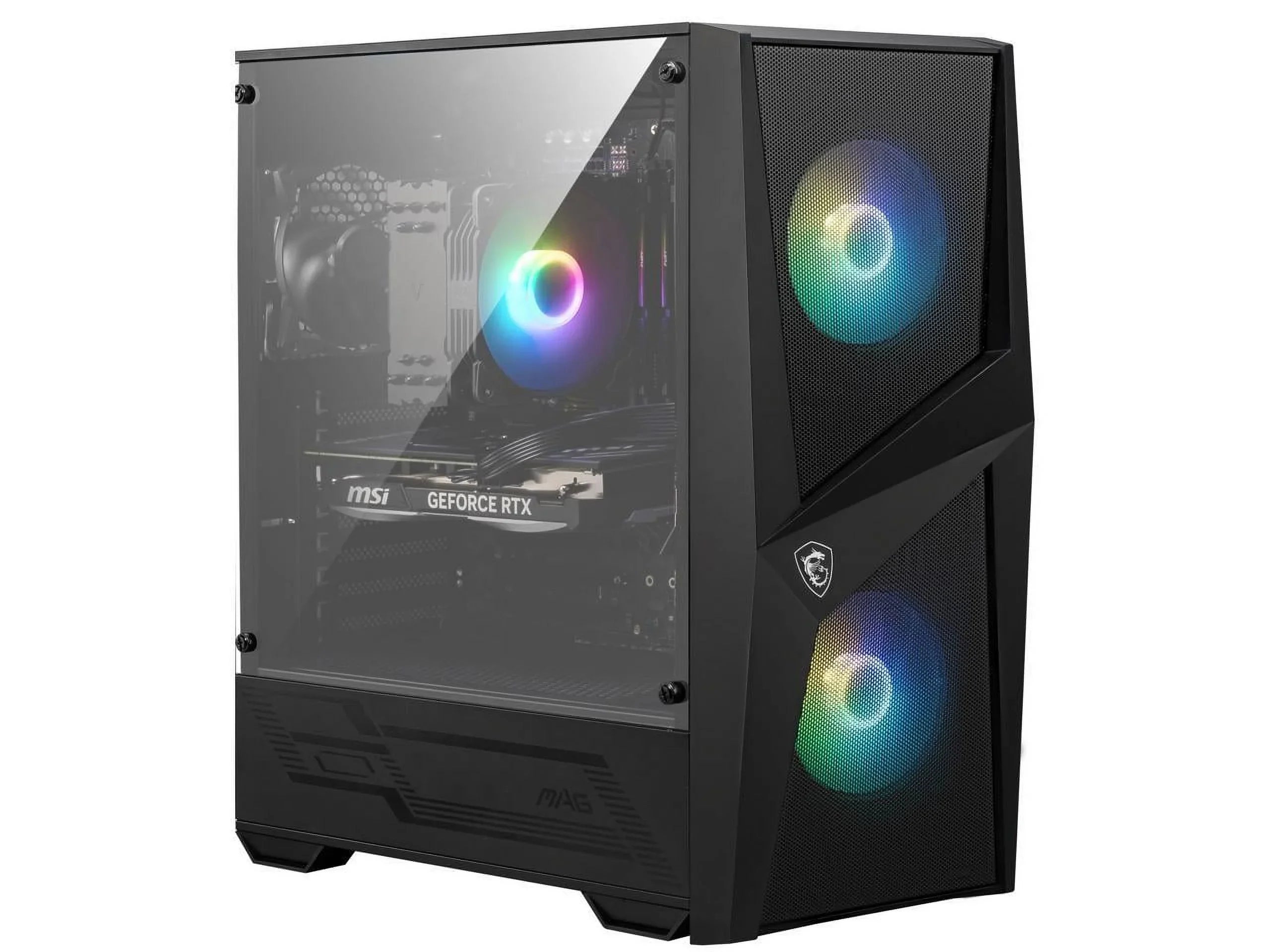 MSI Gaming Desktop Codex R 13NUC5-075US i5 13th Gen 13400F (2.50GHz) 32GB DDR5 2 TB PCIe SSD GeForce RTX 4060 Windows 11 Home 64-bit