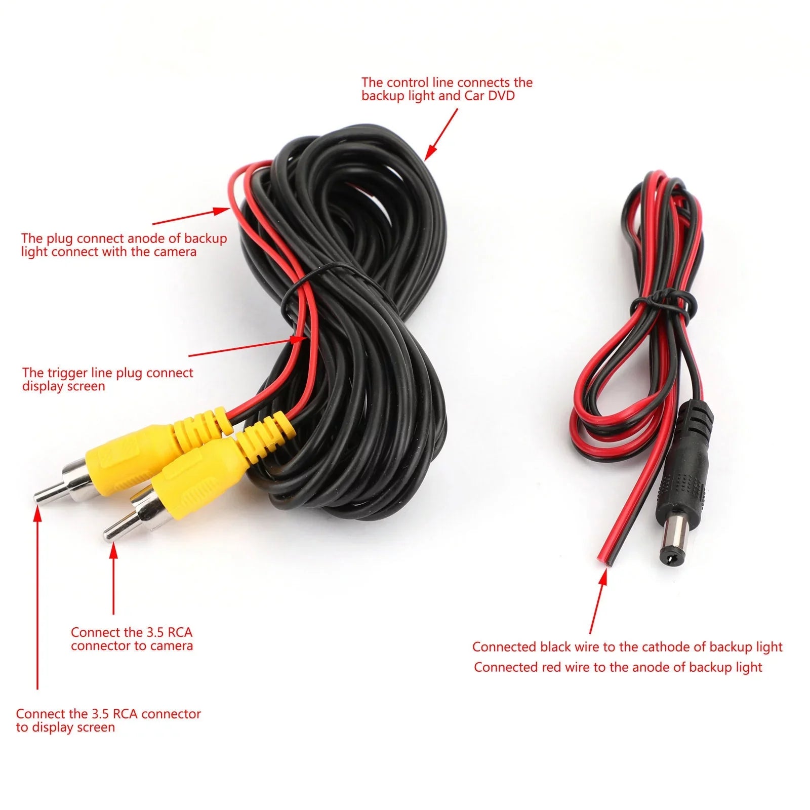 Dynamic Trajectory Parking Line Truck SUV Car Reverse Night Rear View Camera