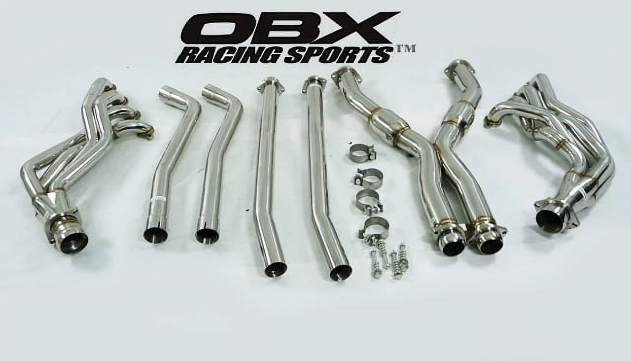 Long Tube Header Fitment For 09-15 Cadillac CTS-V 6.2L LS9 By OBX-RS