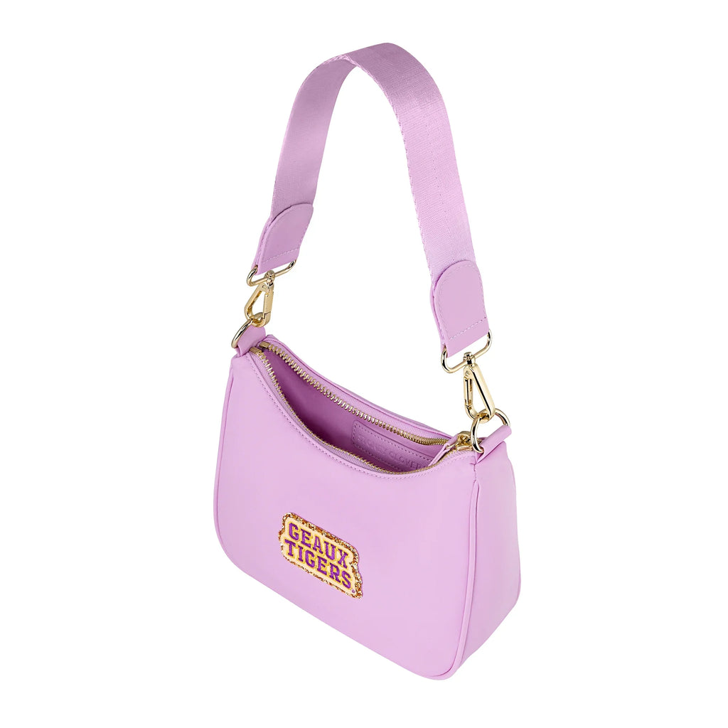 Stoney Clover LSU Tigers Curved Crossbody Bag