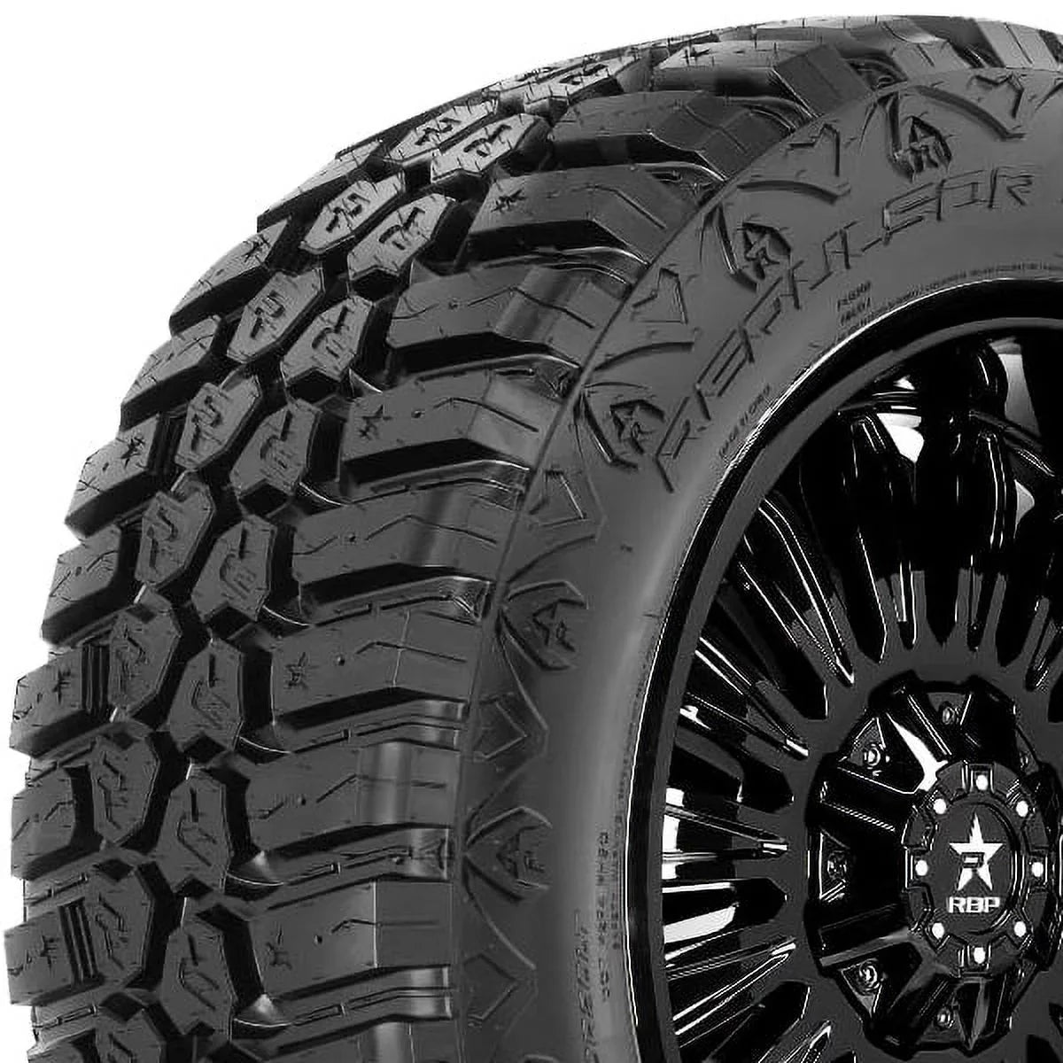 4 RBP Repulsor M/T RX 33X12.50R20LT 114Q 10 PLY/E Mud Tires, Truck/SUV, Off Road RBPST20125010 / 33/12.5/20 / 3312.520