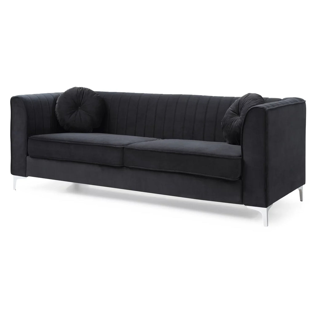 Maykoosh Southwestern Style G793A-S Sofa ( 2 Boxes ) , Black
