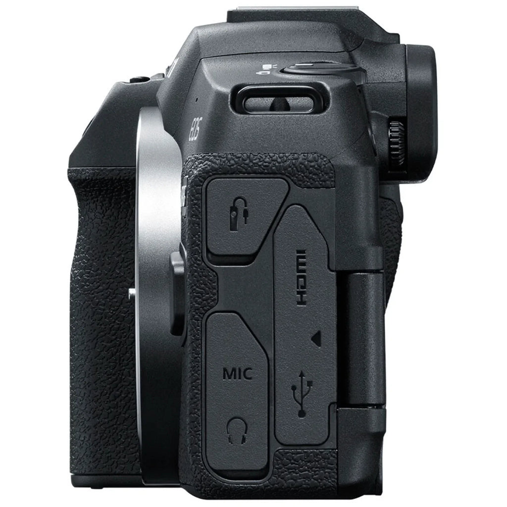 Canon EOS R8 Mirrorless Camera with RF 24-50mm Lens + SanDisk 32GB Memory Card + Case + LED Flash + ZeeTech Accessory Bundle