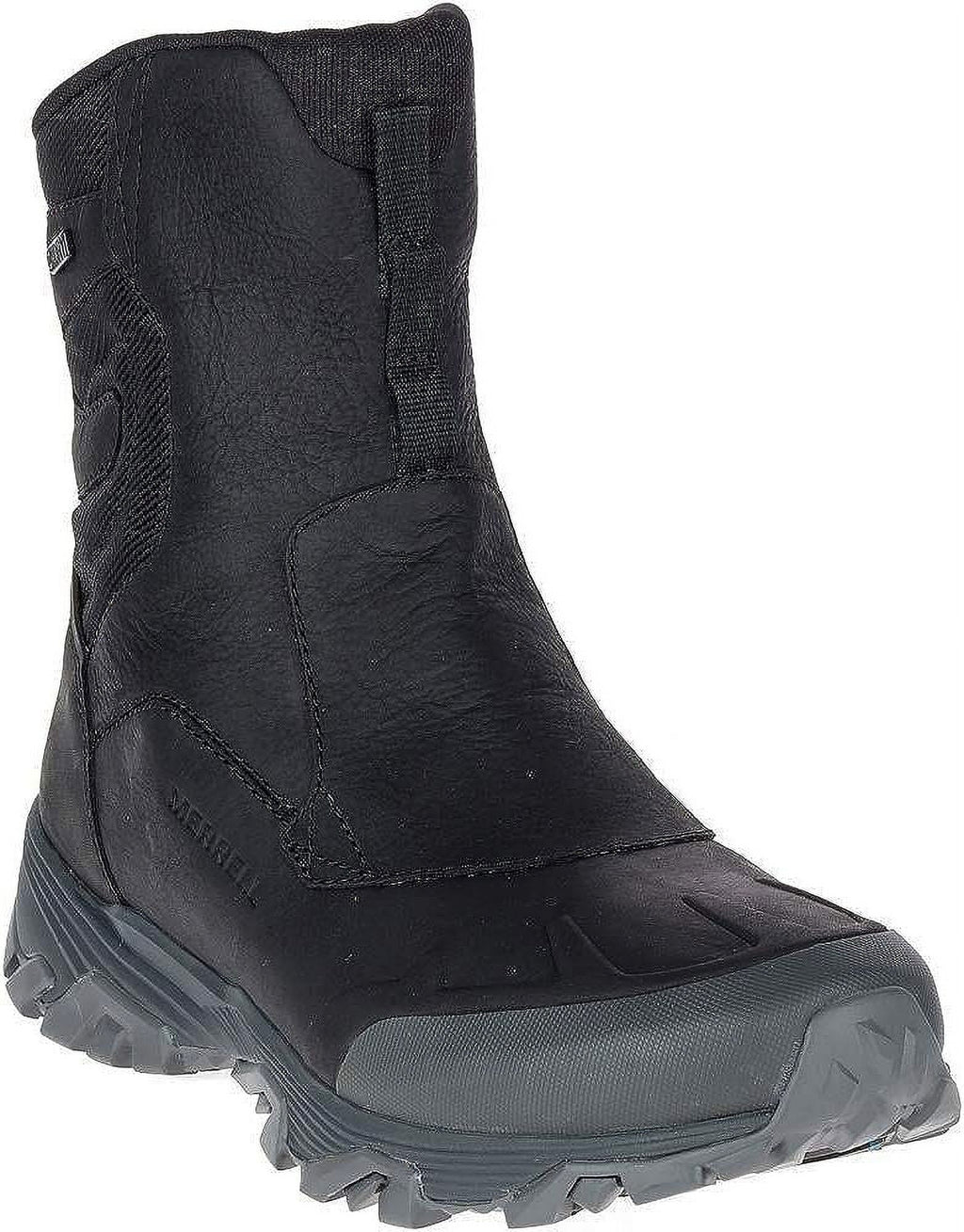 Merrell Men's COLDPACK ICE+ 8" Zip Polar Waterproof Snow Boot, Black, 7 M US