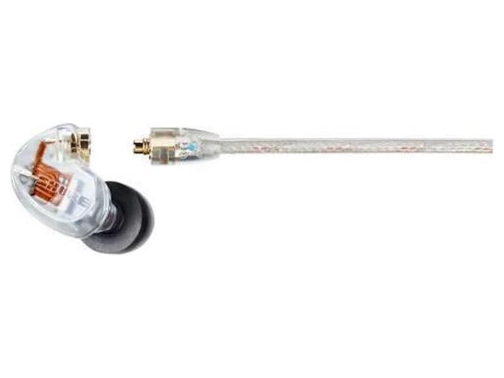 Shure SE425 Pro In-Ear Sound Isolating Dual Driver Earphones - Clear