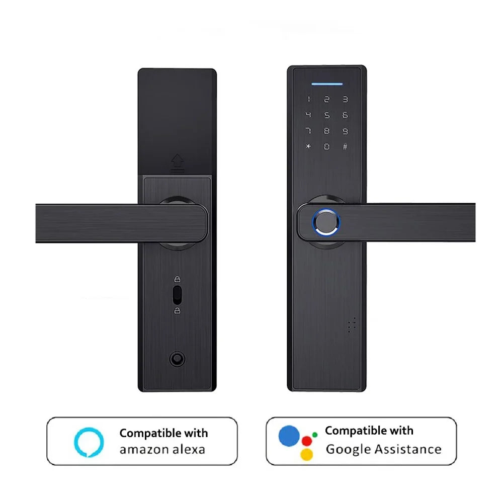 Irfora ligent Door Lock,Door Lock Locks Keyless Door Wifi App Buzhi Fesjoy
