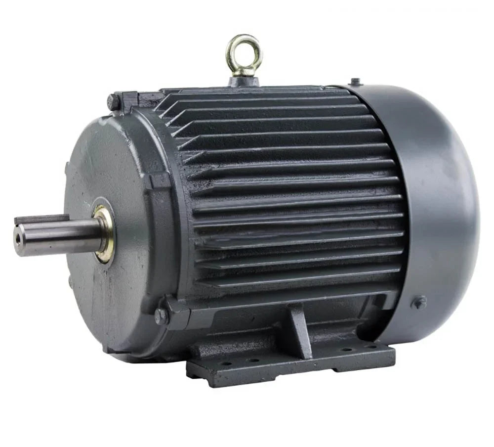 5 HP 3 Phase Electric Motor 1800 RPM 184T Frame TEFC 230/460 Volt Severe Duty
