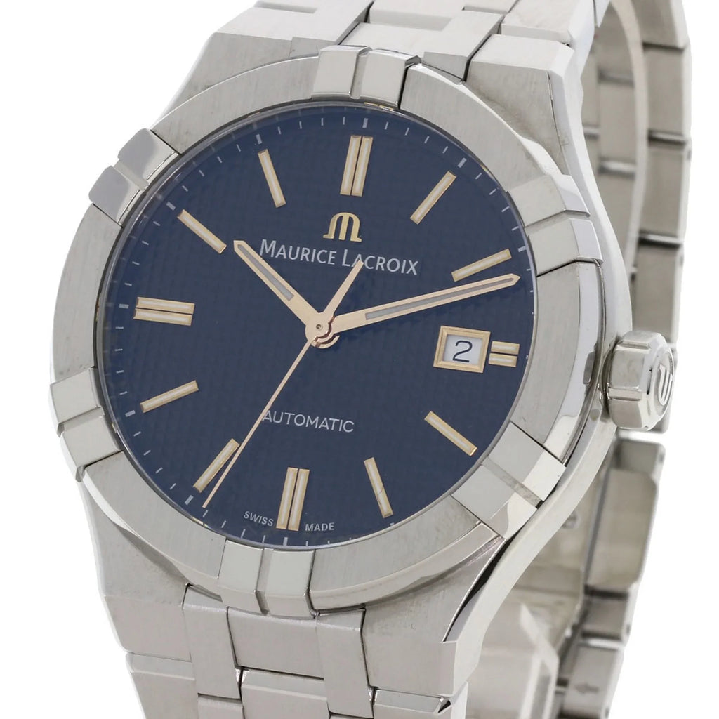 Pre-Owned Maurice Lacroix AI6008 Aikon Automatic Watch Stainless Steel/SS Men's MAURICE LACROIX (Good)
