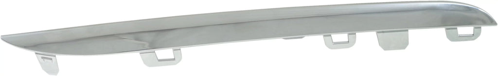 Grille Trim Fitting with 2015-2018 Mercedes Benz C300 2015 C400 Right Passenger Side, Lower Chrome CAPA Certified