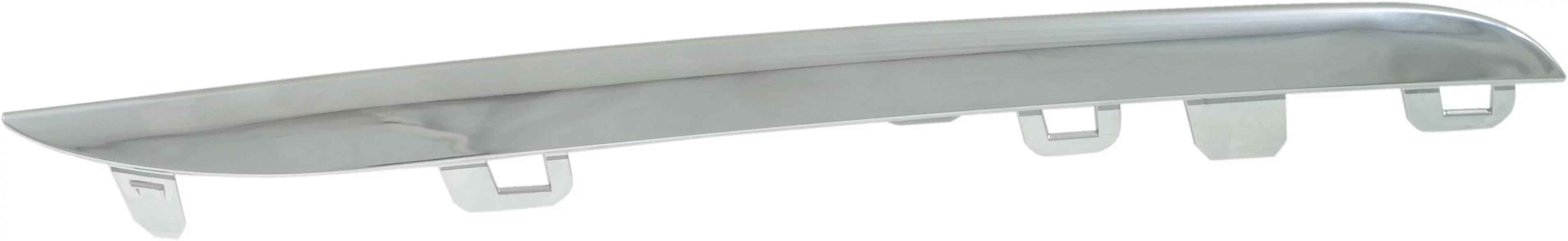 Grille Trim Fitting with 2015-2018 Mercedes Benz C300 2015 C400 Right Passenger Side, Lower Chrome CAPA Certified