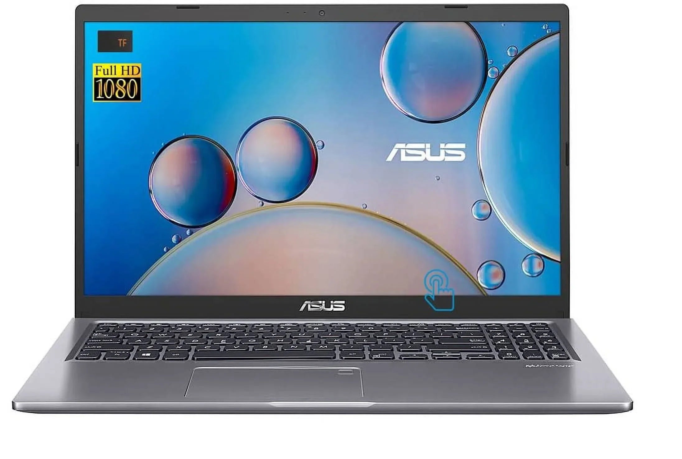 ASUS 2022 Latest Flagship VivoBook Laptop: 15.6" FHD Touch Display, Dynamic 4- i5-1135G7, 20GB RAM, 1TB SSD, Iris Xe Graphics, USB-C, Backlit-KYB, FP-Reader, WiFi, SonicMaster, Win10, T.F
