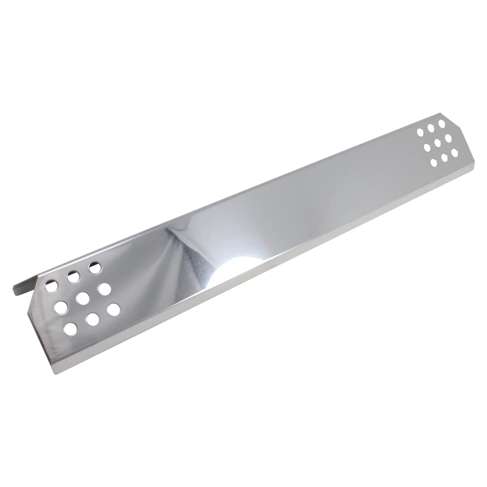 2-Pack BBQ Grill Heat Shield Plate Tent Replacement Parts for Nex 720-0720 - Matching Barbeque Stainless Steel Flame Tamer, Guard, Deflector, Flavorizer Bar, Vaporizer Bar, Burner Wrap 16 1/8"