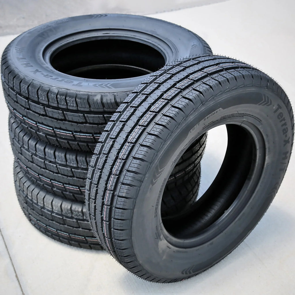 Set of 4 (FOUR) Waterfall Terra-X H/T 235/75R15 105S Tires Fits: 1995-99 Chevrolet Tahoe LT, 1999 Chevrolet Silverado 1500 Base