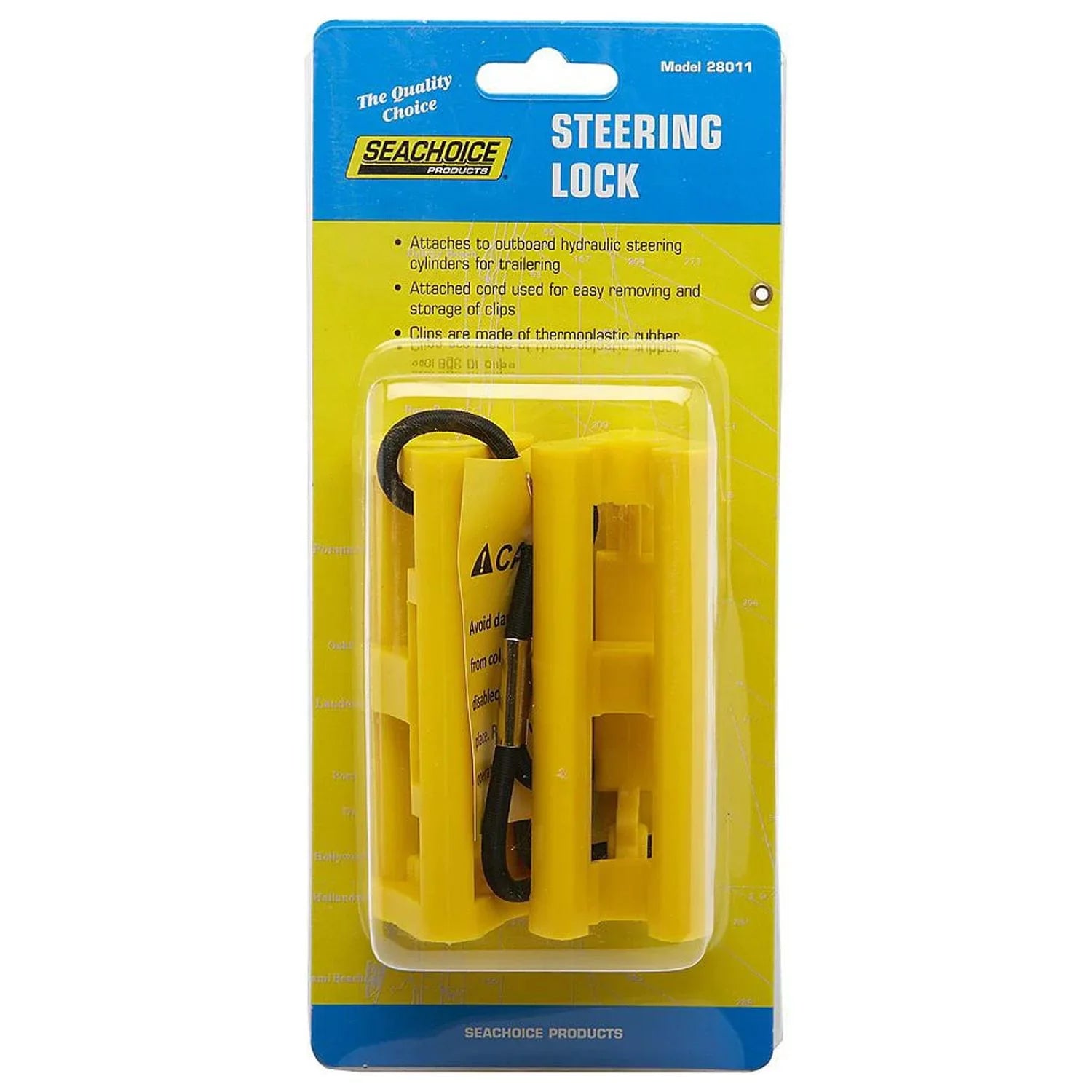 SeaChoice 28011; Steering Lock For Outboard Motor Hydraulic Steering