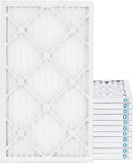 16X25x1 MERV 8 Pleated HV Furne 1" Inch Air Filters By Pamlico. Case Of 12. Ext Size: 15-1/2 X 24-1/2 X 3/4