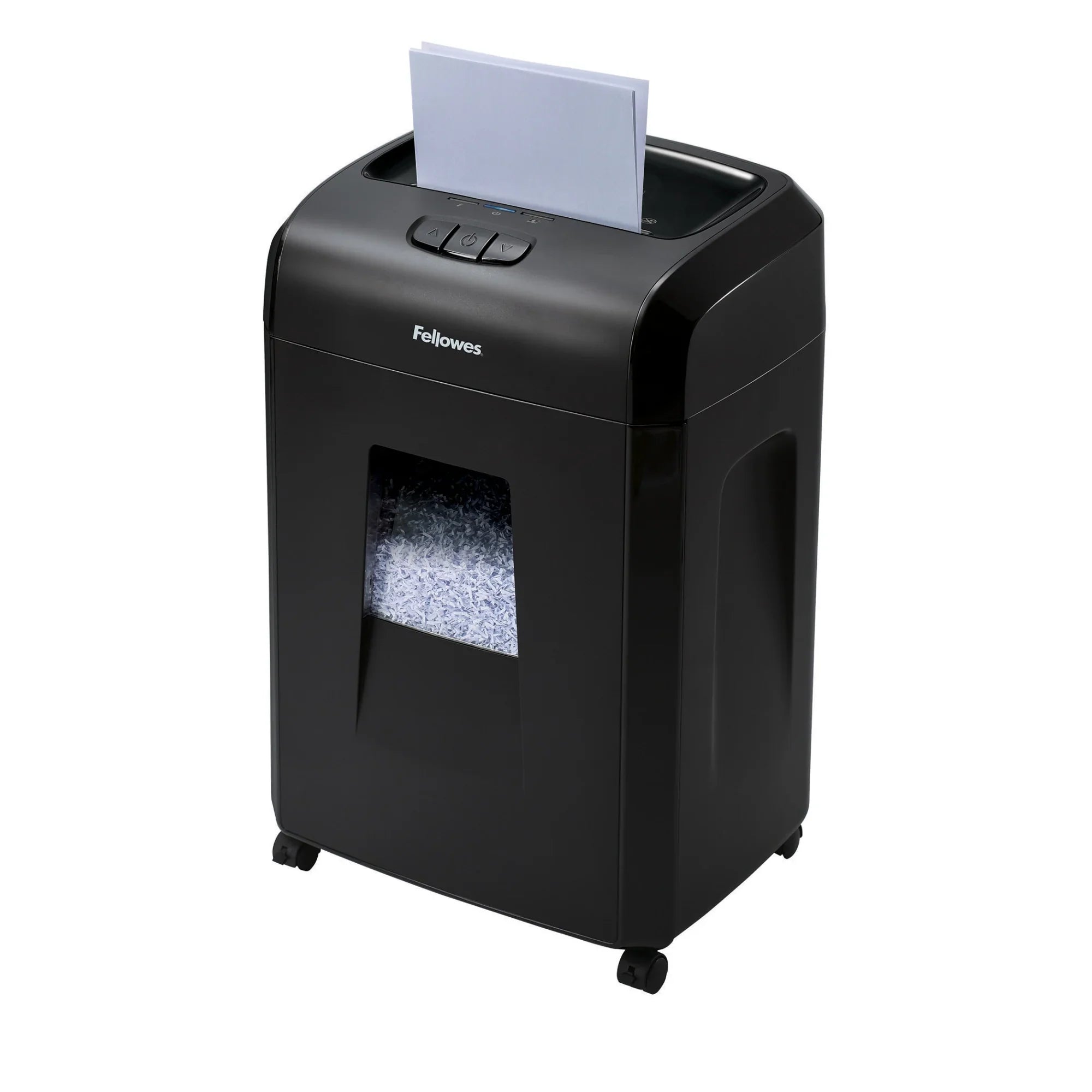 Fellowes Microshred 94MC Micro Cut Shredder - Non-continuous Shredder - Micro Cut - 18 Per Pass - for shredding Paper, Paper Clip, Credit Card, CD, DVD, Junk Mail, Staples - 0.156" x 0.500"