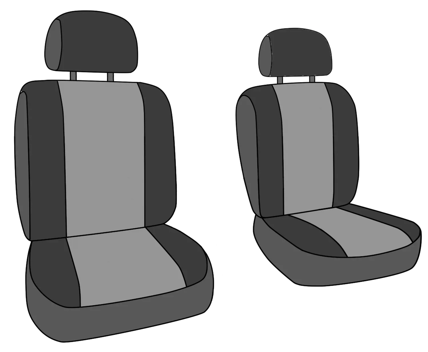 CalTrend Front TRUETIMBER Seat Protection for 1994-1997 Toyota Land Cruiser - TY166-72KA BLAZE Insert and Trim