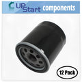 12-Pack AM107423 Oil Filter Replacement for Kawasaki FH430V CS02 4 Stroke Engine - Suitable with 49065-2071 49065-7010 Oil Filter