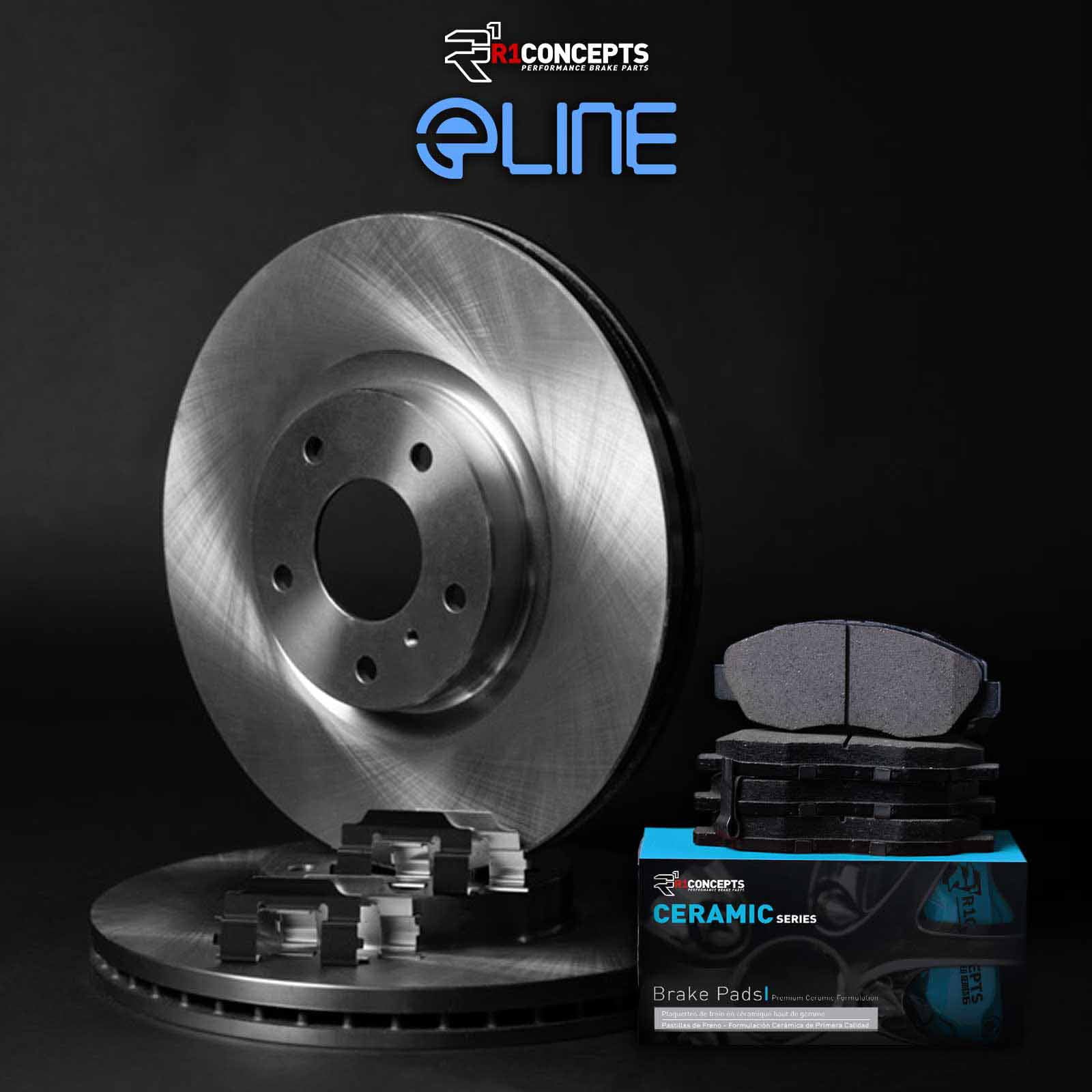 R1 Concepts Wfwh1 63147 R1 Concepts E Line Series Brake Rotor With Ceramic Fits select: 2008-2015 MERCEDES-BENZ C