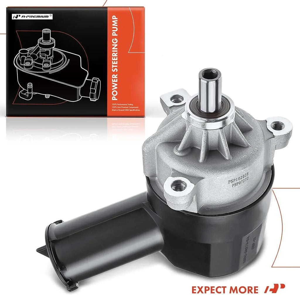 A-Premium Power Steering Pump with Reservoir Matching with Ford Bronco F-150 F-200 F-250 F-350 1990-1997