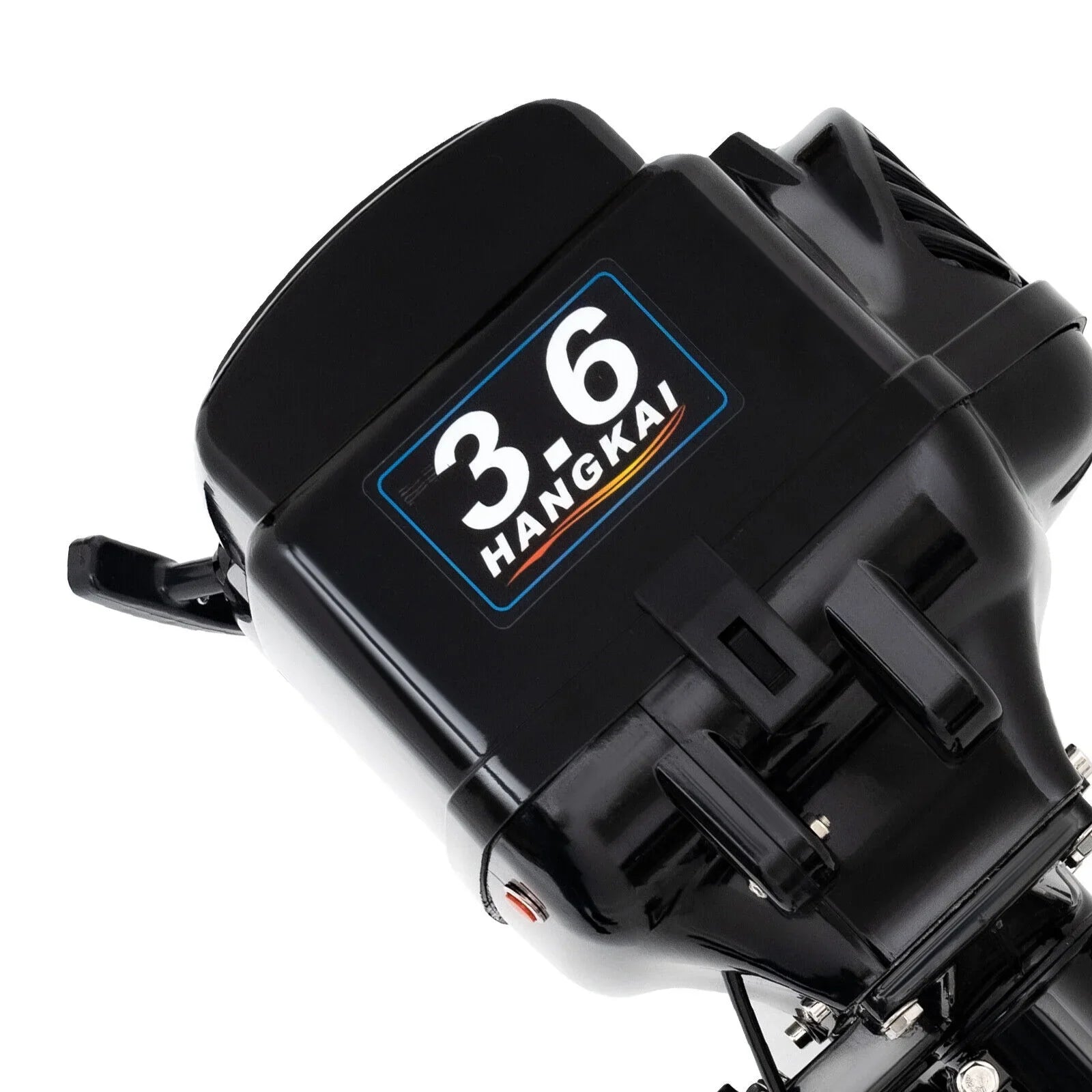 HANGKAI 2 Stroke 3.6 HP Outboard Motor Fishing Vessel Engine Water Cooling CDI Outboard Ship Motor 90cm/35.4in