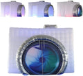 Miumaoev Inflatable Photo Booth Enclosure Camera Shaped Inflatable Cube Tent with Blower, Photo Booth Backdrop for Wedding, Event, Show, Exhibition 3.52.82.5M
