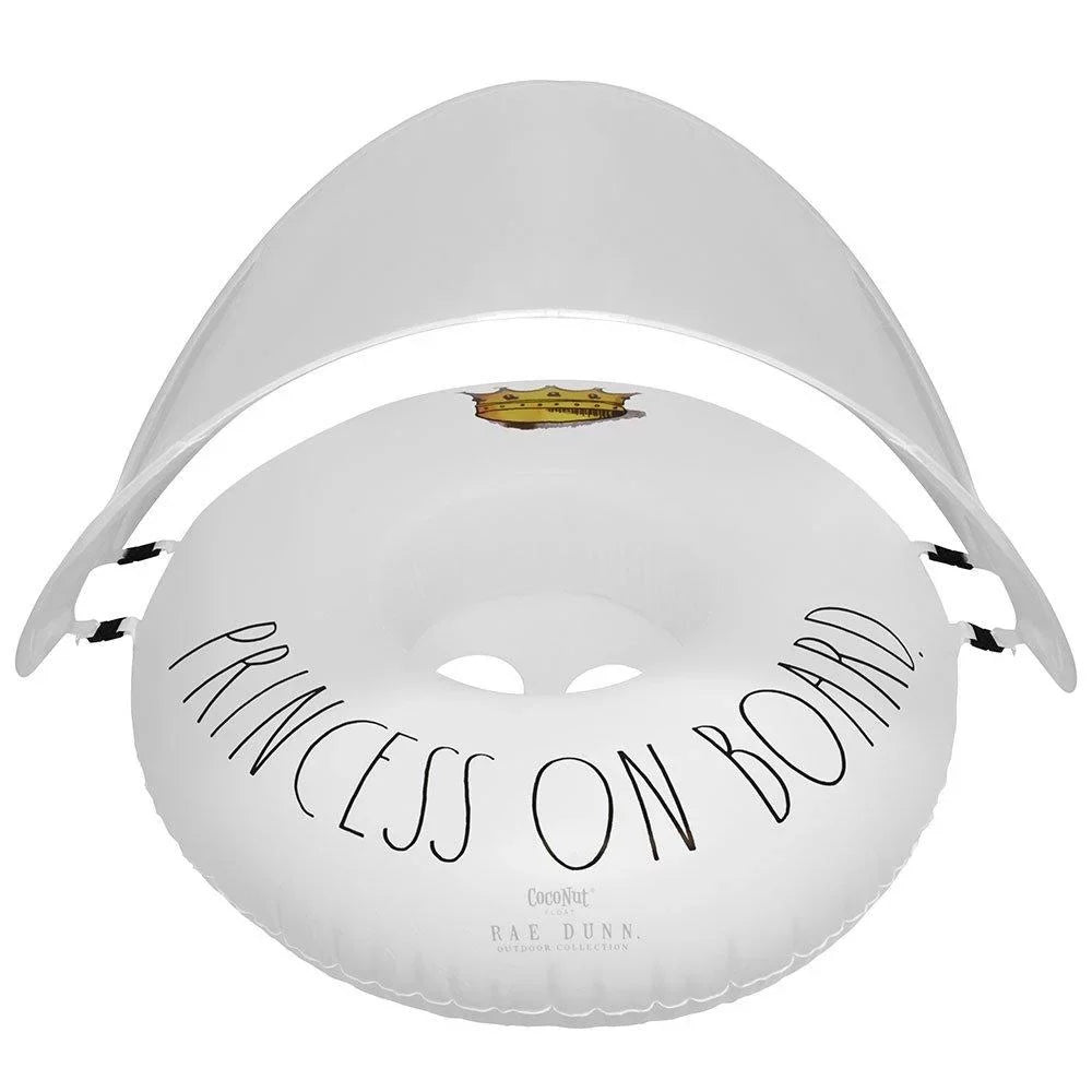 Rae-Dunn Toddler Pool Float - Princess On Board 38001F