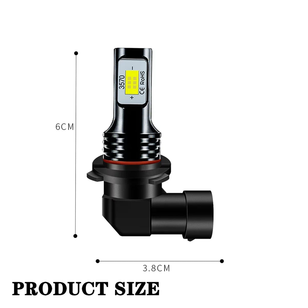 6pcs For 1999 2000 2001 2002 GMC Sierra 1500 2500 9005 9006 LED Headlight + 880 Fog Light Bulbs Super Bright white 6000K