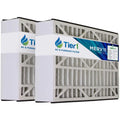 Tier1 16x25x5 Merv 11 Replacement for Trion/Air Bear AB-51625-11 AC Furnace Air Filter 2 Pack