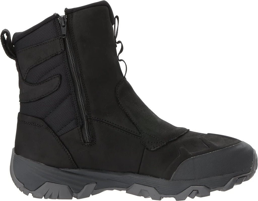 Merrell Men's COLDPACK ICE+ 8" Zip Polar Waterproof Snow Boot, Black, 7 M US