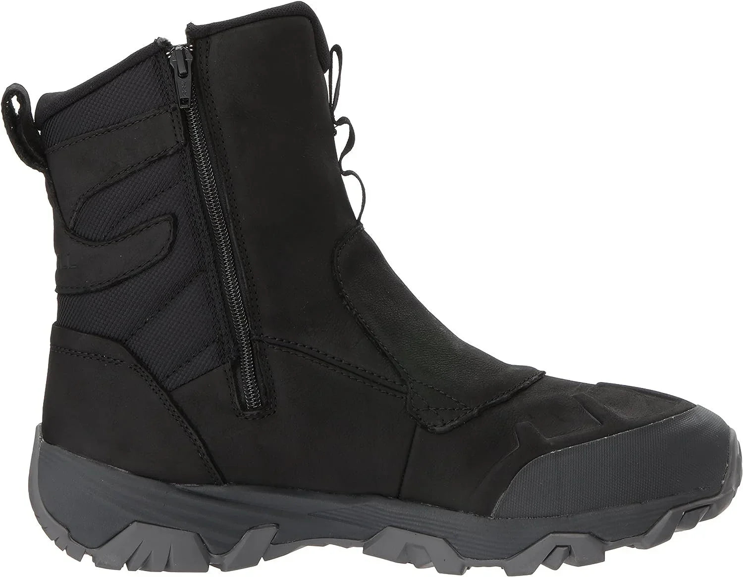 Merrell Men's COLDPACK ICE+ 8" Zip Polar Waterproof Snow Boot, Black, 7 M US