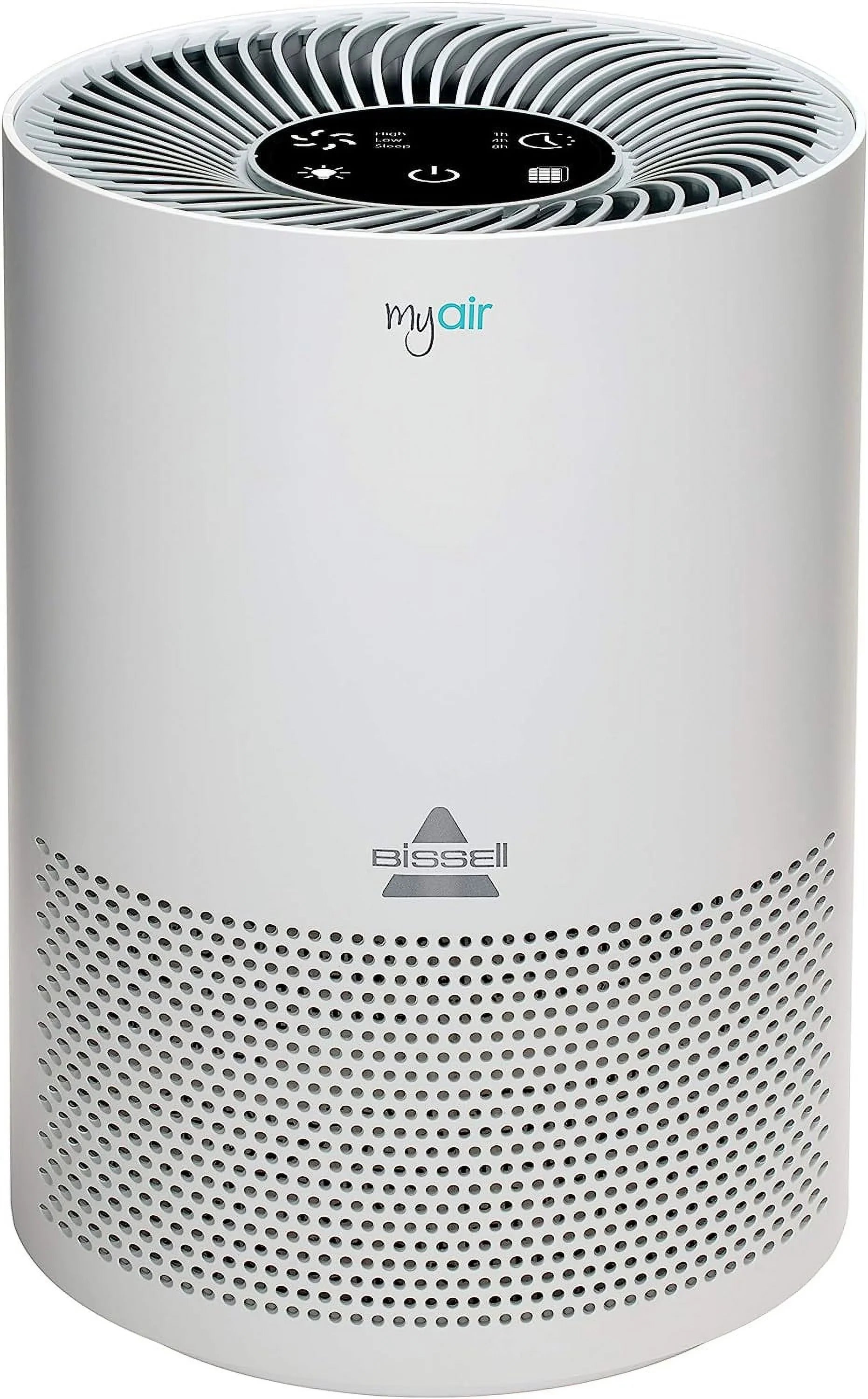 Open Box BISSELL MYair Air Purifier with High Efficiency and Carbon Filter 2780A - WHITE