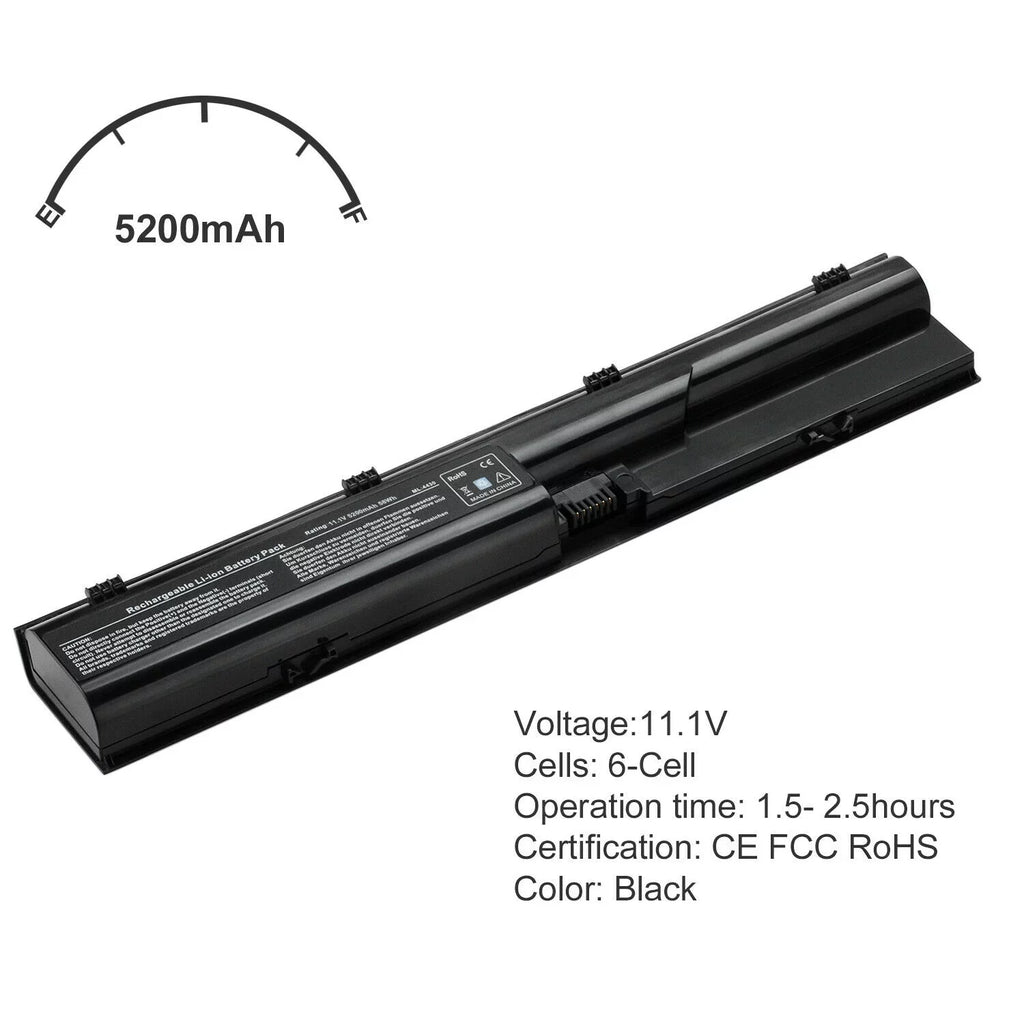 Battery for HP ProBook 4530S 4540S 4440S 4430S 4545S 4535S 4330S QK646UT QK646AA