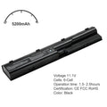 Battery for HP ProBook 4530S 4540S 4440S 4430S 4545S 4535S 4330S QK646UT QK646AA