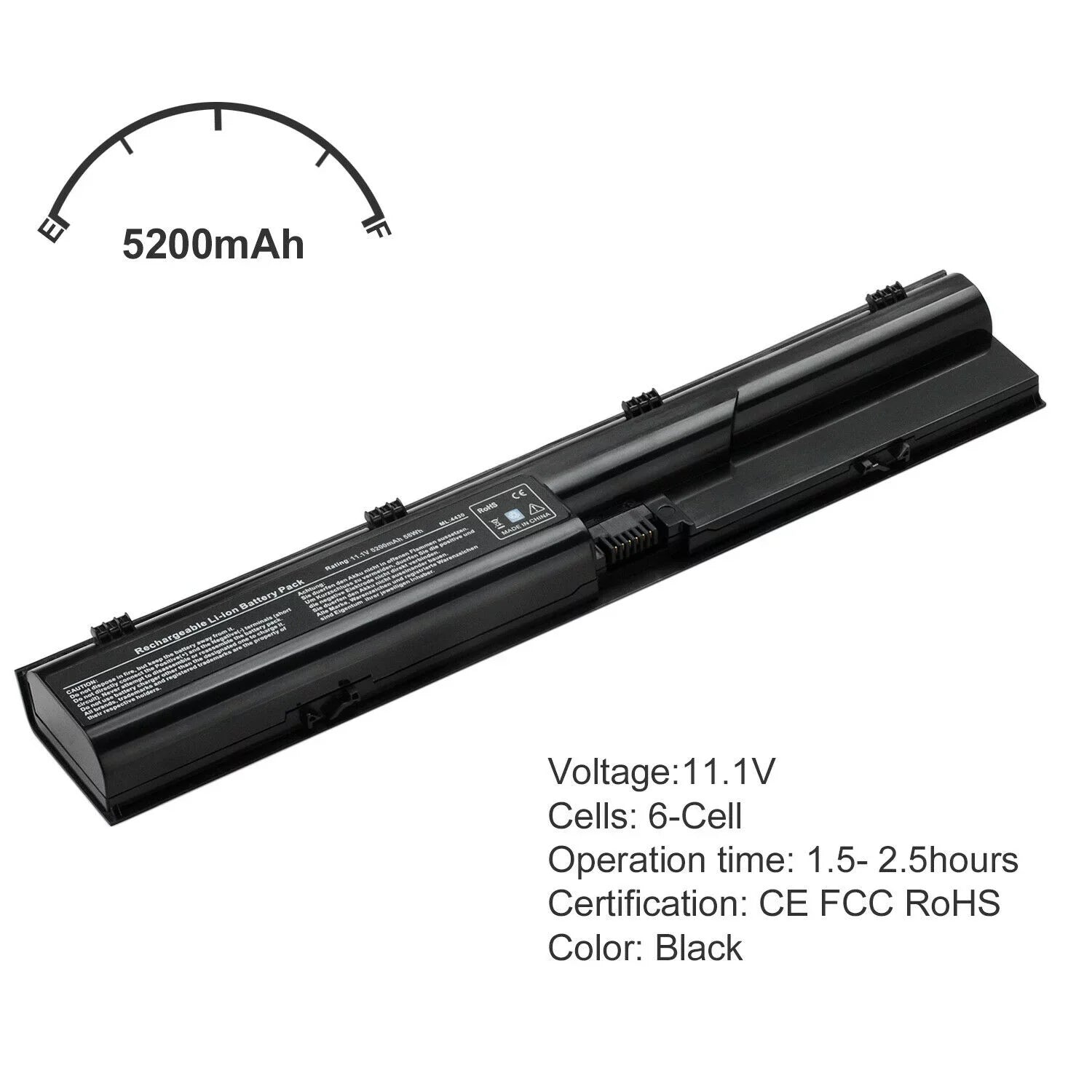 Battery for HP ProBook 4530S 4540S 4440S 4430S 4545S 4535S 4330S QK646UT QK646AA