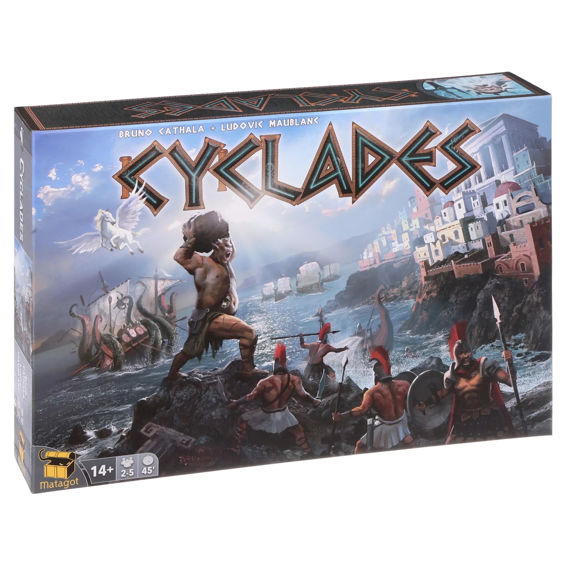 Cyclades Strategy Board Game for Ages 14 and up, from Asmodee