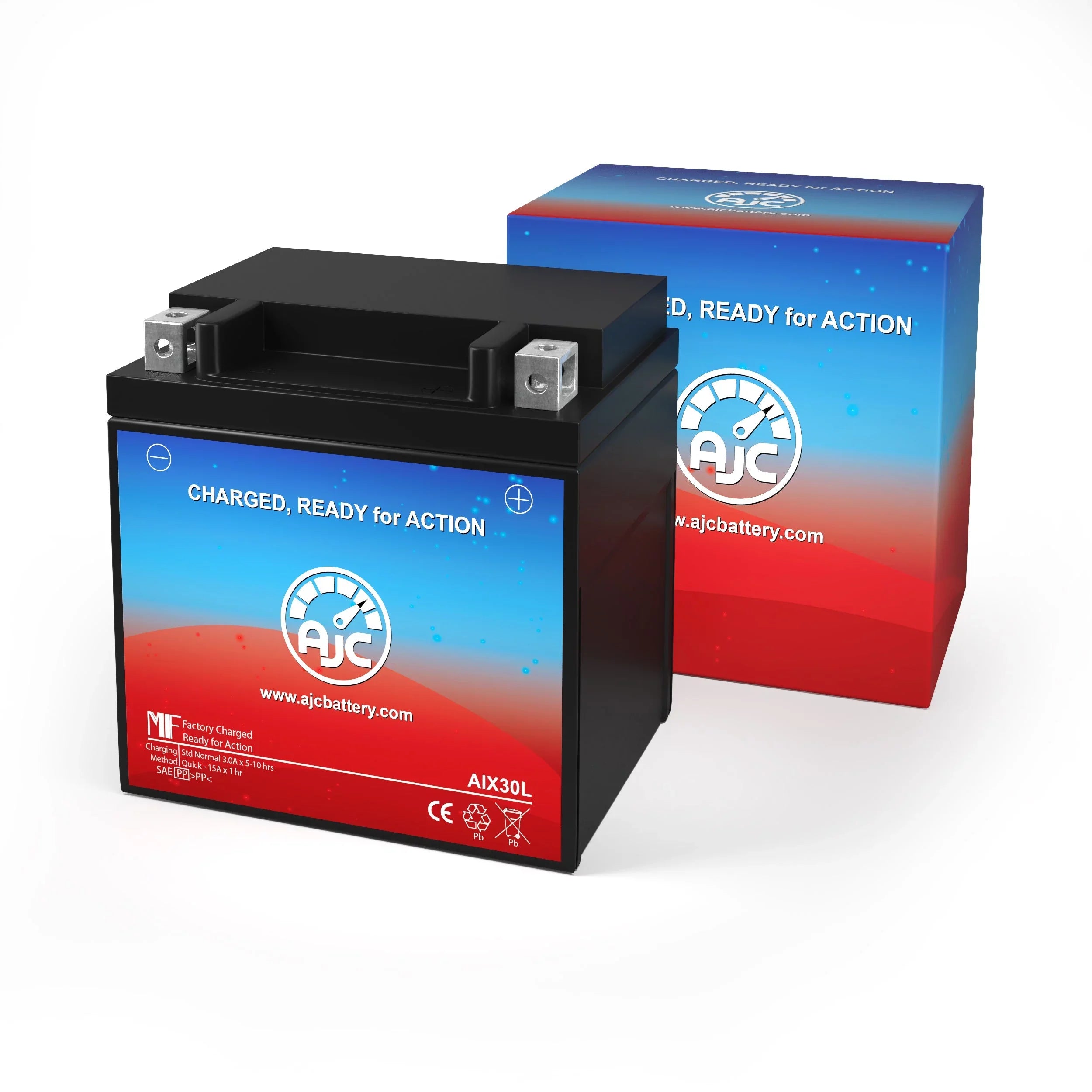 Bombardier Elite 12V Snowmobile Replacement Battery (2004-2006) - This Is an AJC Brand Replacement
