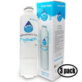 3-Pack Replacement for Samsung RS265TDRS/XAA 02 Refrigerator Water Filter - Fitting with Samsung DA29-00020B, DA29-00020A, HAF-CIN Fridge Water Filter Cartridge