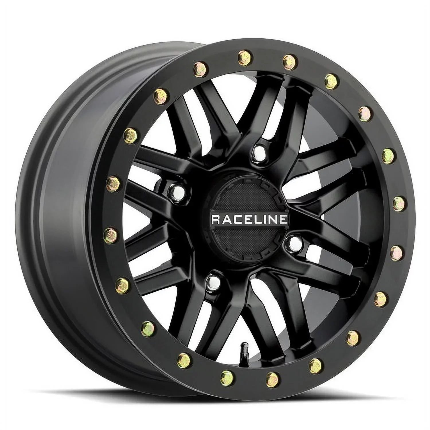 Raceline Ryno Bdlk 14" Bk Wheels 27" Reptile Tires Kawasaki Mule Pro FXT