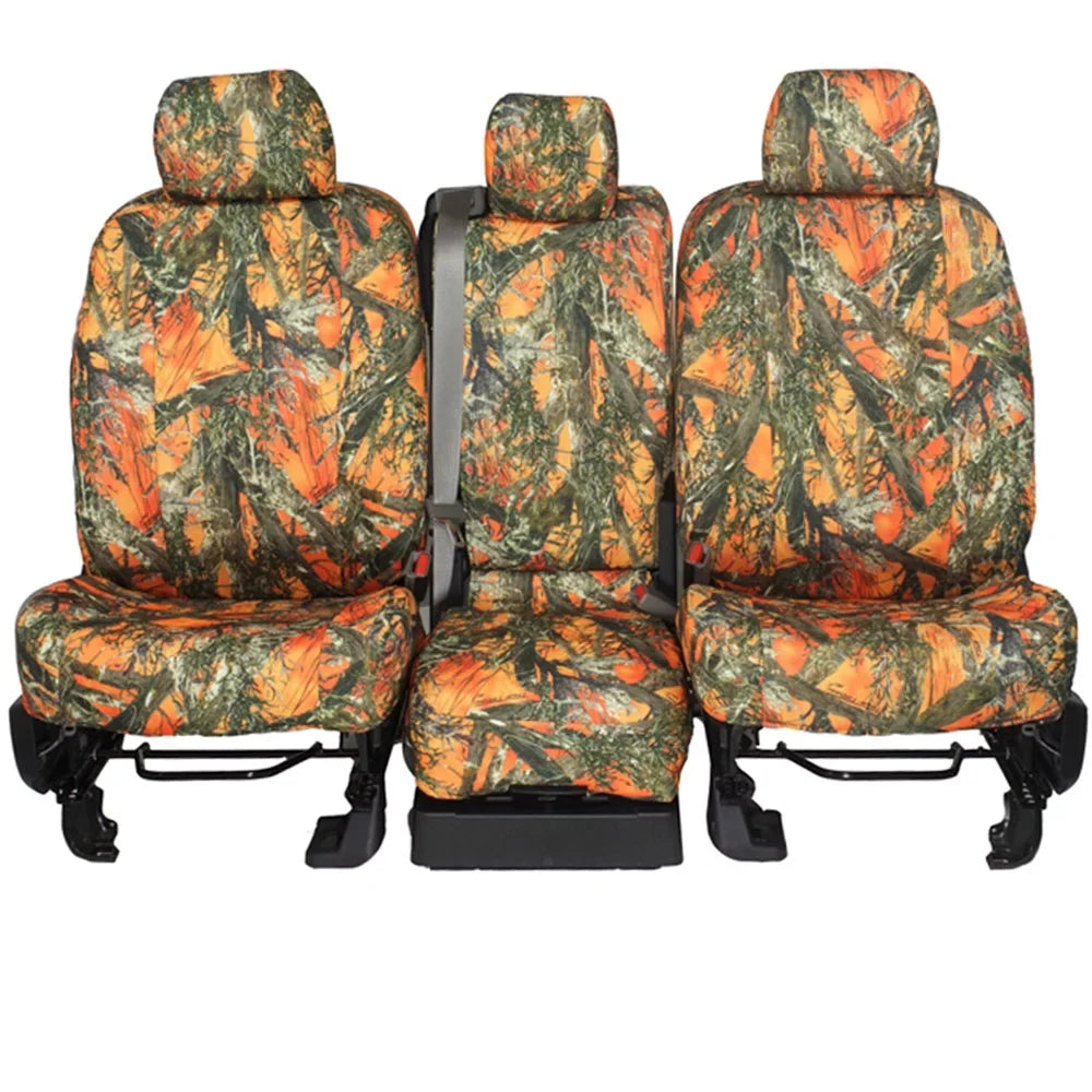 CalTrend Front TRUETIMBER Seat Protection for 1994-1997 Toyota Land Cruiser - TY166-72KA BLAZE Insert and Trim