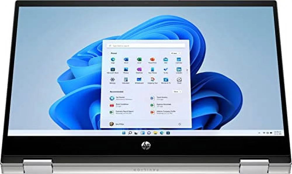 HP Pavilion X360 2-in-1 Laptop 2022, 14" FHD IPS Touchscreen EVO Platform 12th i5-1235U Iris Xe Graphics 8GB DDR4 1TB SSD, Wi-Fi 6E Backlit KB, FP Reader, Windows 11 Pro, COU 32GB USB