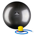 Black Mountain Products 55 cm. Professional Grade Exercise Stability Ball, Black
